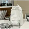 Mochila de Gran Capacidad, Alta Calidad, Color Sólido, Nueva Mochila Escolar de Moda Versátil, Mochila Gruesa Multifuncional para Viajes de Estudiantes