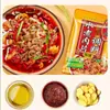 Qiaotou Carne Hervida Fragante Rebanada Condimento Bolsa 120g Base para Pescado Hervido Picante Rellenos de Sangre Paquete de Condimento para Carne de Res Hervida
