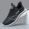 Zapatillas de running para primavera y verano, zapatillas deportivas versátiles de suela blanda, ligeras, de tejido fly-knit, zapatillas casual ligeras, zapatillas de malla transpirable para hombre