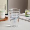 Copo de Café de Vidro Estilo Ins Estilo Coreano Copo para Cold Brew Copo de Camada Única para Beber Diretamente para Meninas Escritório em Casa Copo de Água de Vidro Atacado