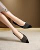 Zapatos Planos de Punta Fina para Mujer 2026 Zapatos Franceses Elegantes para Fiesta Mocasines Poco Profundos sin Cordones con Pedrería Zapatos sin Cordones