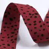 Fita de gorgurão dupla face fosca estilo coreano com bolinhas onduladas pequenas para laços DIY, acessórios de cabelo infantis, flor, embalagem para presente, material de embalagem de ponto