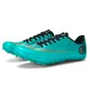 Zapatos con Clavos, Zapatillas de Correr Medias y Cortas para Estudiantes Hombres y Mujeres, Examen de Ingreso a la Preparatoria, Examen Físico, Competencia Deportiva de Atletismo, Carrera, Salto de Longitud, Venta al por Mayor de Zapatos de 8 Clavos