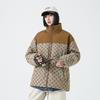 Nova GB 90 Jaqueta de penas de pato branco inverno masculina espessada à prova de frio roupas americanas gola casual jaqueta masculina