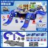 Carrinho de Brinquedo Infantil, Carro Pequeno, Carrinho de Pista, Construção de Estacionamento, Carrinho de Deslizar, Carrinho em Miniatura, Quebra-Cabeça de Montagem, Mesa de Areia 3D