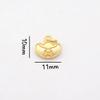 Ping An Joy Colgante de Oro Arena Colgante Pulsera DIY Accesorios de Pulsera Gufa Oro Marca Xiaofu Accesorios de Cuentas de Campana