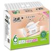 Lenço de limpeza macio, bombeamento suave, sem fragrância, lenço de papel umedecido com água, 120 bombeamento, 3 camadas, um elevador, 6 pacotes, pacote familiar, higiene
