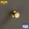 Envío Gratis Ganchos de Latón para Abrigos, Ganchos de Pared para Toallas de Entrada, Armario Lujo Ligero Sin Taladro Dorado
