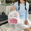 Mochila Transfronteriza Nueva 2026 para Estudiantes Mujeres, Bolso de Muñeco de Dibujos Animados Otoño e Invierno Venta al por Mayor Felpa Regalo de Cumpleaños