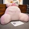 Almohada Lumbar de Felpa de Seda Helada, Cojín Lindo de Animal para Cabecera de Cama, Dinosaurio, Delfín, Pingüino, Perro, Gato Cojín de Sofá