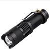Linterna mini LED de enfoque de luz fuerte transfronteriza SK68 recargable regalo luz fuerte linterna portátil para exteriores