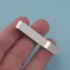 Clip para Corbata de Acero Inoxidable Pulido Espejo de Alta Venta Transfronteriza, Estilo Minimalista Europeo y Americano, Accesorio, Superficie Brillante, Clip para Billetera Grabable con Láser