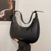 Bolso de Axila de Gama Alta Retro para Mujer 2026 Nuevo Estilo Texturizado Versátil Bolso de Hombro Moda Viaje de Negocios Portátil Bolso de Media Luna