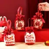 Bolsas de dulces para bodas, bolsas de tela especiales de mano para bodas para guardar semillas de melón y cacahuates, bolsas de dulces de empaque para bodas, cajas de dulces para bodas