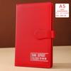 Libro de Almacenamiento de Libreta de Ahorro, Portafolio para Libretas, Portadocumentos de Alta Gama Cubierto en Piel Impermeable, Carpeta de Archivo Segura de Gran Capacidad, Libro de Información al por Mayor
