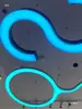 Canal de Alumínio em Forma de Arco Luz LED Canal de Luz de Liga de Alumínio Embutido Montado na Superfície Tira de LED Curva Canal de Luz Engenharia