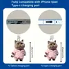 Tapón de Polvo para Teléfono Colgante para Coche de Gato Rosa Plano de Acrílico Nuevo Diseño de Dibujos Animados Transfronterizo