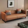 Estilo minimalista italiano sofá pequeño para apartamento sala de estar dormitorio apartamento doble de tres plazas zona de descanso salón de belleza tienda de ropa sofá