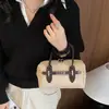 Nuevo bolso de mano retro para mujer de ante para el día a día, bolso Boston moda 2026, bolso cruzado versátil de nicho