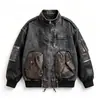 Chaqueta de Fábrica Original con Cuello Alto y Bloques de Color para Hombre Chaqueta Funcional con Múltiples Bolsillos para Hombre Chaqueta de Trabajo de Marca Moderna con Bloques de Color para Hombre