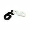 Fabricante Longran Suministra Hebilla en Forma de Ocho con Apertura de Tres Agujeros Tablero de Plástico para Cables en Forma de S Anillo Blanco para Colgar Cables