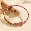 Pulseira de Corda Colorida do Festival do Barco Dragão Corda Vermelha Tecida à Mão Infantil Bebê Pequeno Zongzi Corda de Mão Presente de Lote Festival de Maio