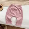 Pantalones para Niños y Niñas Otoño Invierno Felpa Gruesa Pantalones de PP Grande Ropa Exterior Capa Base Cálida Bebé Pequeño Casual Pantalones Largos