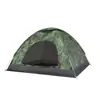 Tienda de Campaña de Apertura Rápida Totalmente Automática Suministros para Exteriores Camping 4 Personas Dobles Viajes de Campo Viajes Parque Protección Solar y Protección contra la Lluvia