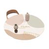 Mantel redondo de cuero moderno y sencillo para mesa, impermeable, antideslizante, antiescaldaduras, desechable, a prueba de aceite, mantel redondo Zhuo
