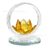 Amazon Leve Luxo Decoração Suave Enfeites de Cristal Casa Sala de Estar Círculo Rosa Buquê de Casamento Suprimentos para Seu Amante