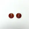 Colgante de Hebilla de Seguridad de Ágata Roja Natural de Alta Calidad Colgante Accesorios para Joyería DIY Productos Semi-Terminados Venta Directa de Fábrica al por Mayor