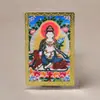 Plástico Teléfono Móvil Tarjeta Thangka Quinto Maestro Pinturas Farmacéutico Zakiram Vida Pasada y Vida Presente Tara Verde Madre Benmingfo Se Puede Cambiar