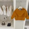 [Dulce Xiaosi] ¡El Color Calabaza es Muy Blanco! Chaqueta Suéter Tejido Coreano para Niñas Estilo Otoño e Invierno Ropa Exterior Transfronterizo