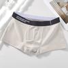 Ropa Interior Personalizada OEM para Hombre Calzoncillos tipo Bóxer Antibacterianos Talla Grande Holgada Ropa Interior para Hombre Calzoncillos tipo Bóxer Juveniles Al por Mayor