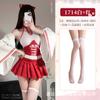 Uniforme de Marinero con Lazo Bidimensional Lencería Sexy Tentación Sexy Kimono Faja Ajustado Pecho Pequeño Grande