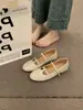 Zapatos Mary Jane Poco Profundos Redondos Estilo Chanel Suaves para Mujer, Nuevos Bailarinas Versátiles Primavera 2026 para el Trabajo