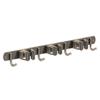 Estante para Trapeador de Acero Inoxidable Clip para Trapeador Gancho para Trapeador de Baño Inodoro Artefacto de Almacenamiento Sin Perforaciones Estante de Almacenamiento para Balcón