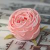 Decoración de flores de imitación rosa flor falsa flor DIY pared de flores exhibición floral decoración de ventana rosa rosa de concubina imperial cabeza de flor blanco