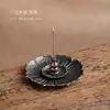 Mini Quemador de Incienso para Uso en Casa, Portainciensos Interior sin Cenizas, Interesante Inserto de Incienso, Alfombrilla para Incienso, Base para Varillas de Incienso