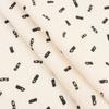 Crepé de Doble Capa con Estampado de Rayas Tela Crepé Servilleta para Saliva de Bebé Tela para Pijamas Romperelle