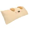 Bonito Cojín Largo con Forma de Manzana para Sofá, Cojín de Lectura, Cojín con Forma de Animal Gato y Perro para Dormir en la Cama, Cojín para Abrazar las Piernas al Dormir de Lado