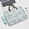 Nova Bolsa de Laptop da Moda Portátil Simples Pasta Bolsa de Conferência Leve Couro Bolsa de Computador para Negócios