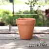 Vasos de Flores de Cerâmica Vermelha, Mudas de Plantas Suculentas, Vasos de Flores Respiráveis para Varanda para Orquídeas, Vasos de Flores Decorativos Mini de Argila para Exterior