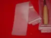 Venta directa de fábrica al por mayor Bolsa de embalaje de plástico diaria bolsa con cremallera de PVC con cierre hermético bolsa de embalaje transparente engrosada bolsa de paja