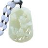 Collar Colgante de Jade Afgano de los Doce Signos del Zodiaco para Hombres y Mujeres, Colgante de Pareja de Joyería de Jade, Signo del Zodiaco del Año de Nacimiento