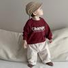 Roupas de Outono para Bebês, Conjuntos Infantis, Roupas Infantis Estilo Coreano de Outono, Conjuntos de Moletons e Calças de Moletom para Bebês, Roupas de Outono para Meninos