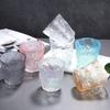 Celebridade da Internet Padrão Geleira Vidro Alto Valor Estético Caneca de Café Feita à Mão Espessado Copo de Vinho Whisky Copo Estilo Japonês Doméstico Padrão Martelo