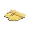 ¡Versión de Lana! Pantuflas Casuales Cerradas de Borrego sin Cordones para Mujer, Nuevo Estilo Otoño/Invierno, Cálidas, Fáciles de Poner, Zapatos de Borrego Forrados de Peluche