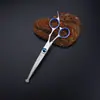 Tesouras para Tosquia de Animais de Estimação, Tesouras Integradas de Aço Integral para Aparar Pelos de Cachorro, Tesouras Domésticas de Dentes Planos, Tesouras Curvas, Suprimentos Exclusivamente para Vendas Transfronteiriças