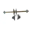 Acessórios de suspensão traseira modificada para motocicleta de quatro rodas, assento de rolamento de eixo traseiro espessado para kart, 5 polegadas de comprimento 60CM-1 metro